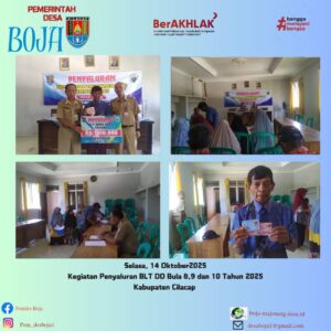 Penyaluran BLT DD Bulan Agustus, september dan Oktober 2025