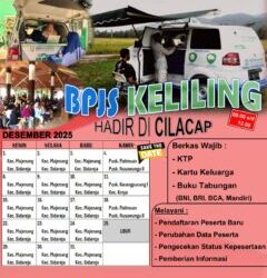 Jadwal BPJS Keliling Bulan Desember di Kecamatan Majenang